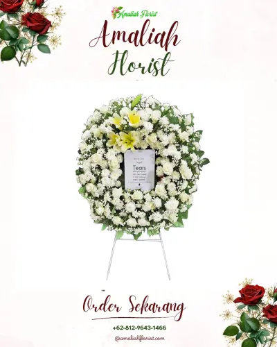 Krans Bunga Duka Cita di Bumi Raya